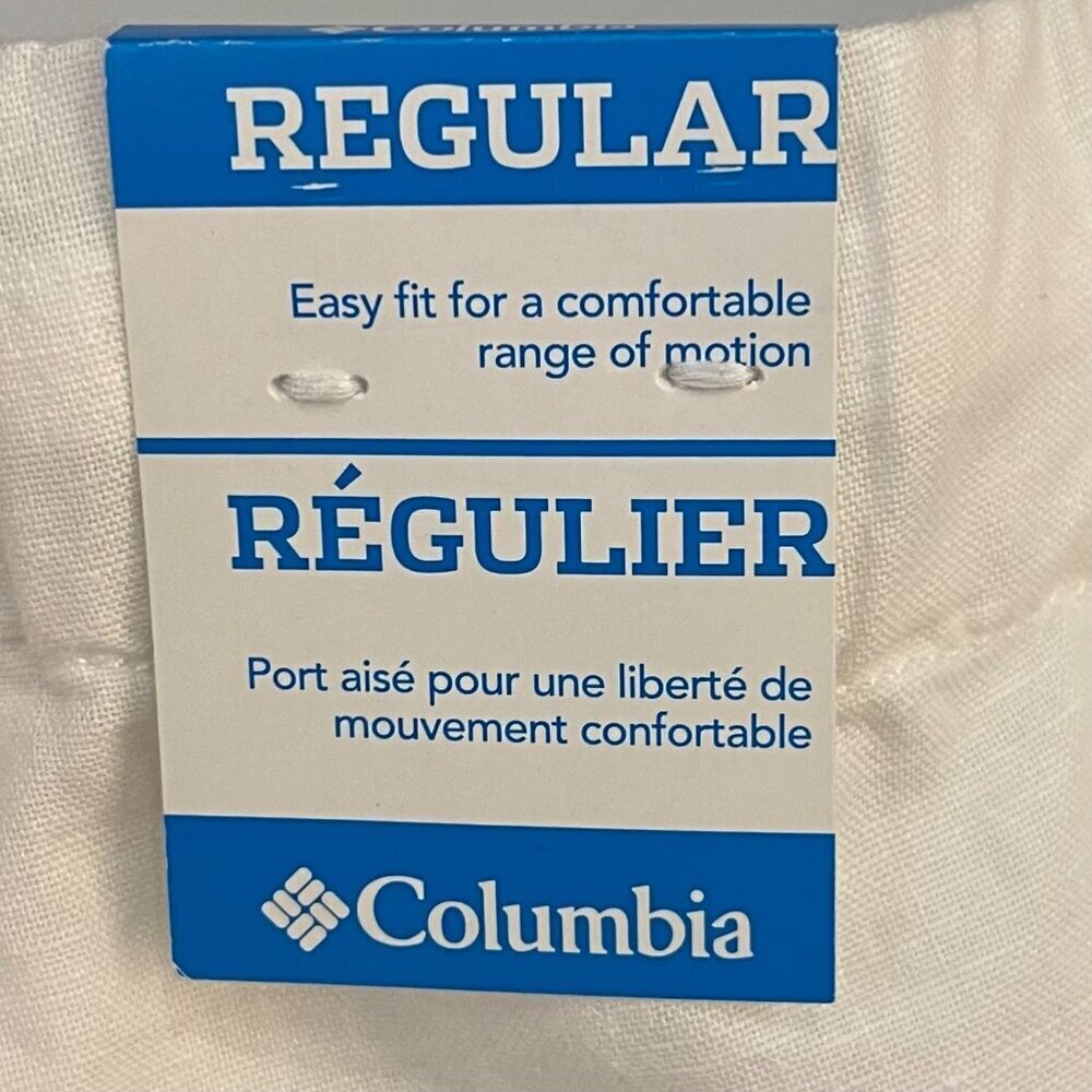 Columbia Womens Pants Size Large Linen Blend Coastal Lightweight Casual Travel - Picture 13 of 13